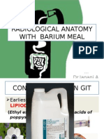 Radiological Anatomy With Barium Meal