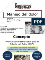 Menejo Del Dolor