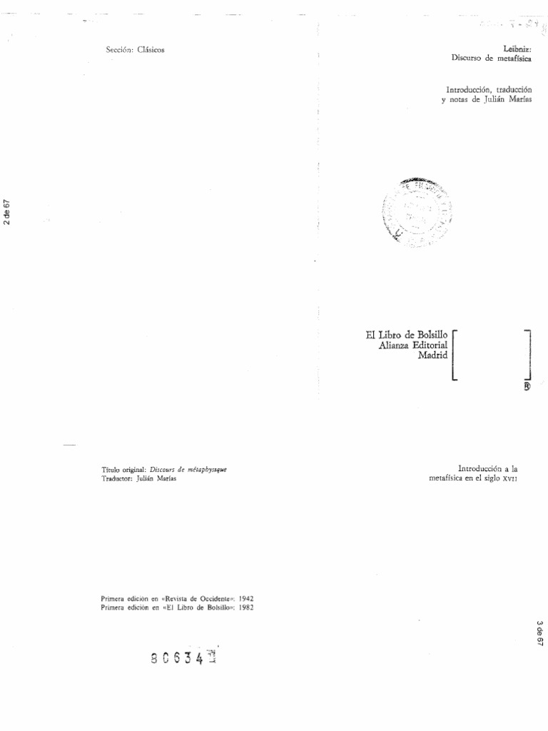 Leibniz - Discurso de Metafisica | PDF, image size:768x1024
