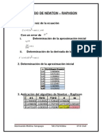 3º Parte - Metodo de Newton - Raphson