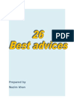 26 Best Advices