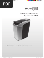Download Zoomyo SBS21 Manual GB by serj SN263024148 doc pdf