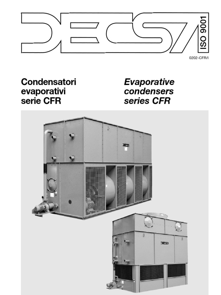 Cooling Towers DECSA Italy Catalogues | PDF