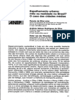 2003 - Lima Etal - Espalhamento Urbano - Revista Dos Transportes Publicos 2003