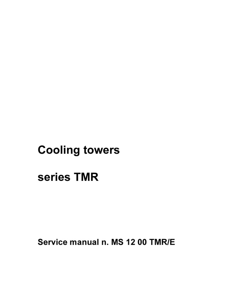 TMR Service Manual | PDF | Belt (Mechanical) | Bearing (Mechanical)