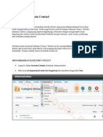 Menambahkan Data Contact