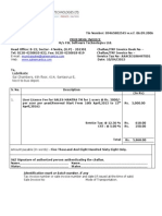 SalesMantra Software Renewal Invoice