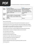 Comparison Chart: Curriculum Vitae Résumé