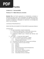 Etica Da Familia