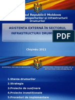 Guvernul Republicii Moldova: Asistența Externă În Sectorul Infrastructurii Drumurilor