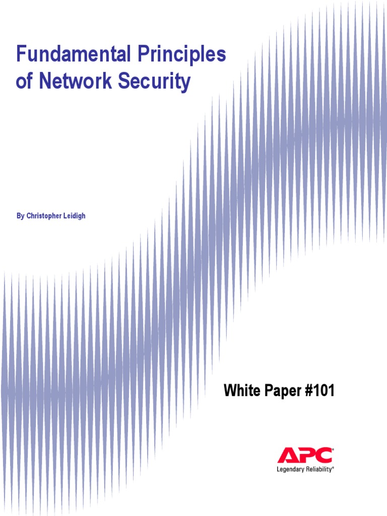 Principles Of Network Security