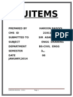 Buitems: Assignment Civil Engg Drawing