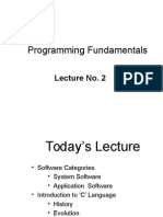 Programming Fundamentals - Lecture 02