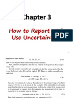 How To Report and Use Uncertainties