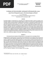 Avaliação Da Periculosidade Ambiental de Bioinseticidas