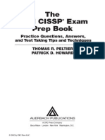 Auerbach The Total Cissp Exam Prep Book Practice Questions Answers and Test Taking Tips and Techniques