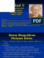 Unidad V Melanie Klein Exploracion Del Inconsciente