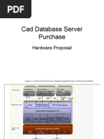 Cad Database Server Purchase: Hardware Proposal