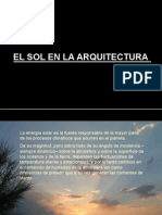 El Sol en La Arquitectura Básico