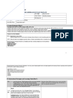 Edtpa Lesson Plan Template Ed343leversrevised