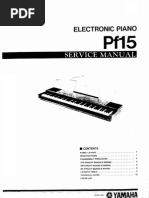 Yamaha PF-15 Service Manual