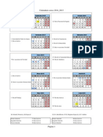Calendario Escolar Curso 2014 2015