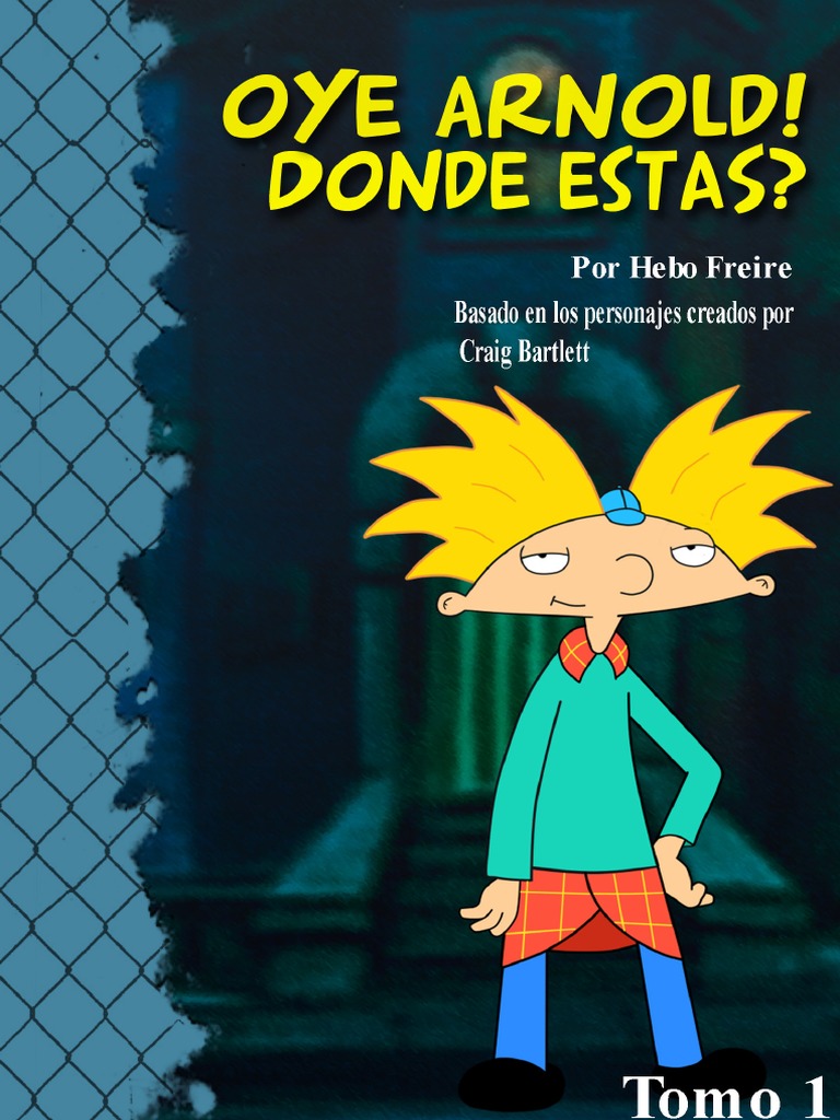 Oye Arnold! Donde Estás? Tomo 1 | PDF | Amor, image size:768x1024