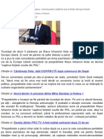 Klaus Iohannis, Criticat Pentru Mutările Sale La Radio Europa Liberă - Stiri Pe Surse - Cele Mai Noi Stiri