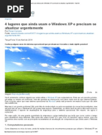 4 Lugares Que Ainda Usam o Windows XP e Precisam Se Atualizar Urgentemente - Imprimir