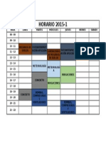 HORARIO 2015-1