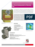 Low Frequency Electro Magnetic Design and Simulation: CST em Studio