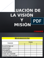 Evaluación de Las Declaraciones de Misión