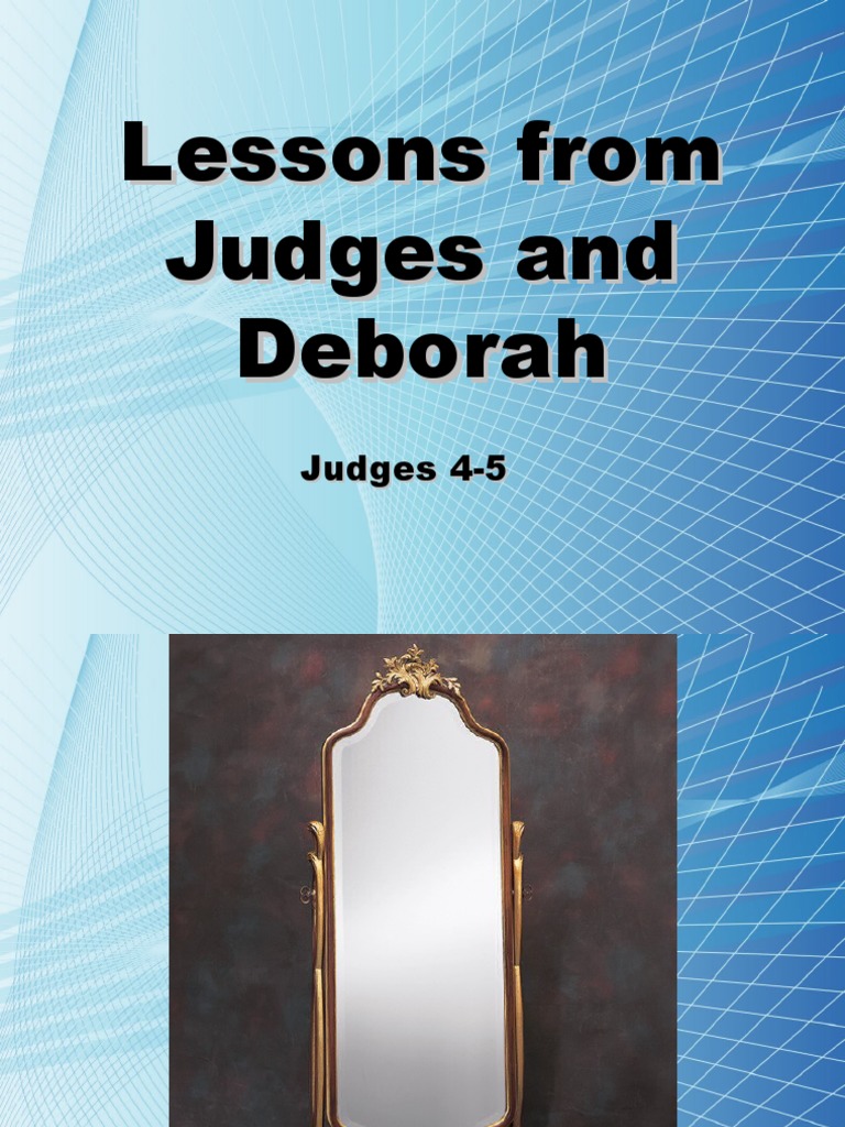 Lessons From Judges and Deborah Hebrew Bible Hebrew Language Names