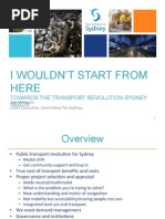 Download Dr Tim Williams I Wouldnt Start From Here - Towards the transport revolution Sydney needs by No WestCONnex PublicTransport SN263094173 doc pdf