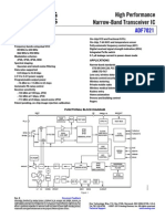 Transceptor ADF7021