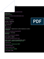 Yum Vi: - y Install Postfix /etc/postfix/main - CF