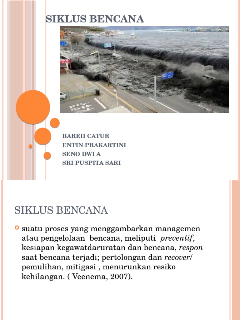 SIKLUS BENCANA