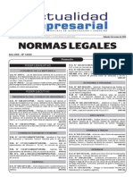 NL20130905 D.S. 008-2013 - VIVIENDA Nuevo Reglamento de Licencia