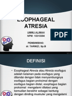 Atresia Esofagus