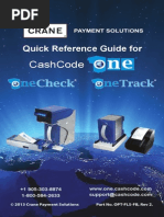 CashCodeone QuickReference Guide