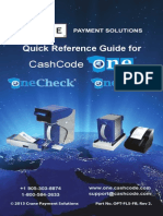 CashCodeone QuickReference Guide