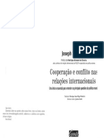 2. Nye (2009). Cap. 7 (Pp. 243 a 265) Cooperação e Conflito Nas RI