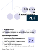 Inti Atom Radioaktivitas