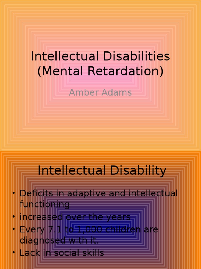 Understanding Intellectual Disabilities | PDF | Lifestyle
