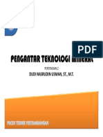 Pengantar Teknologi Mineral Pengantar Teknologi Mineral: Dudi Nasrudin Usman, ST., M.T