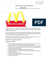 Madia Monitoring Perusahaan McDonald - Docx Tugas UTS Bu Nitia