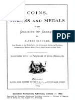 Coins, Tokens and Medals of The Dominion of Canada / by Alfred Sandham