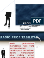 Rasio Profitabilitas