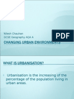 Changing Urban Environments