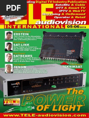 Eng Tele Audiovision 1505 Television Signal To Noise Ratio